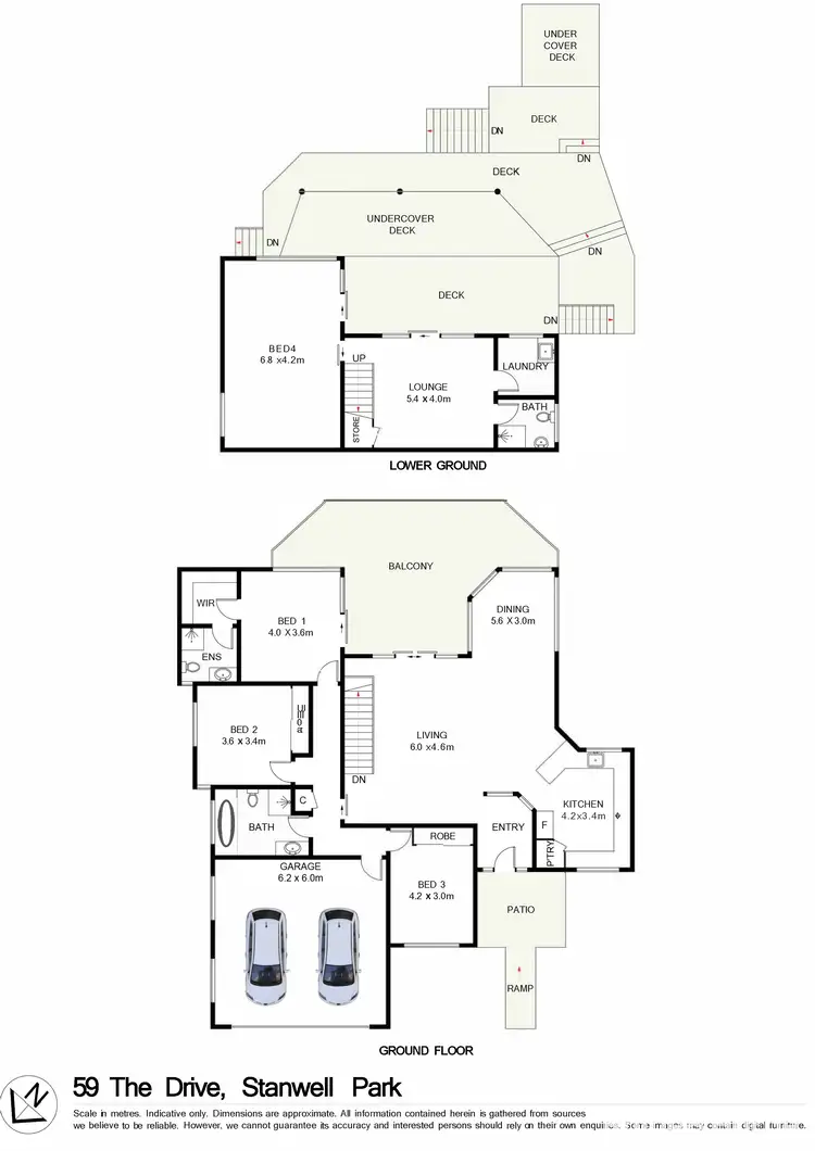 Floorplan of Homely house listing, 59 The Drive, Stanwell Park NSW 2508