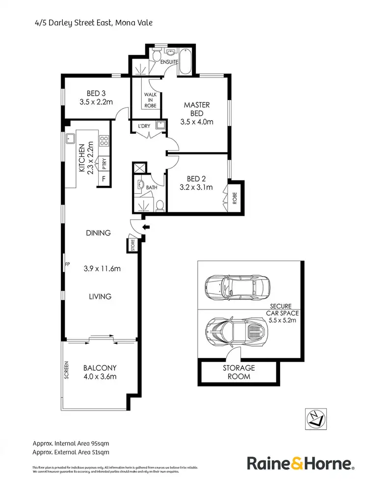 Floorplan of Homely unit listing, 4/5 Darley Street East, Mona Vale NSW 2103