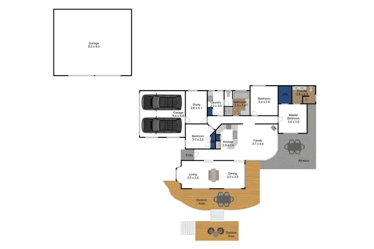 Floorplan of Homely house listing, 20 Tebb Terrace, Jeeralang Junction VIC 3840