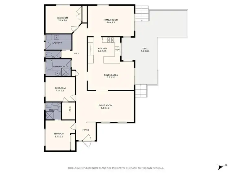 Floorplan of Homely house listing, 5 Hall Court, Meadow Heights VIC 3048