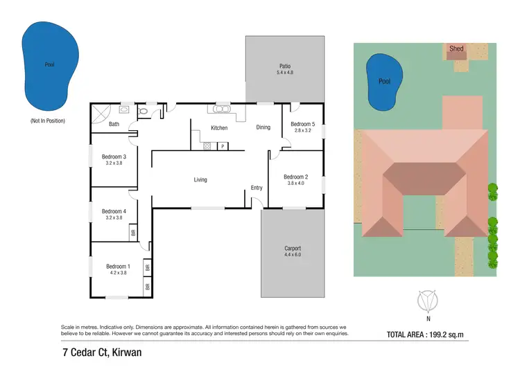 Floorplan of Homely house listing, 7 Cedar Court, Kirwan QLD 4817