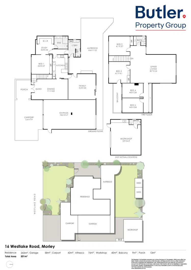 Floorplan of Homely house listing, 16 Westlake Road, Morley WA 6062
