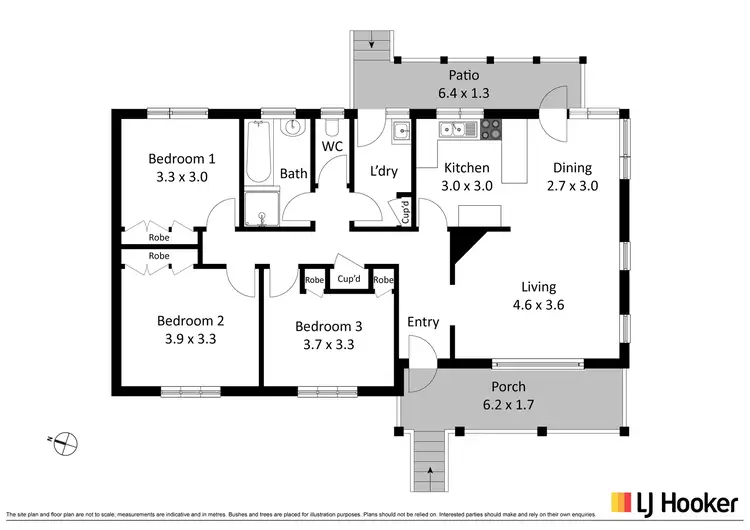 Floorplan of Homely house listing, 12 McCrae Street, Garran ACT 2605