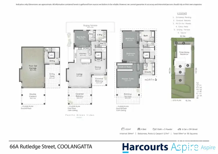 Floorplan of Homely house listing, 66A Rutledge Street, Coolangatta QLD 4225