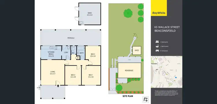 Floorplan of Homely house listing, 65 Wallace Street, Beaconsfield VIC 3807