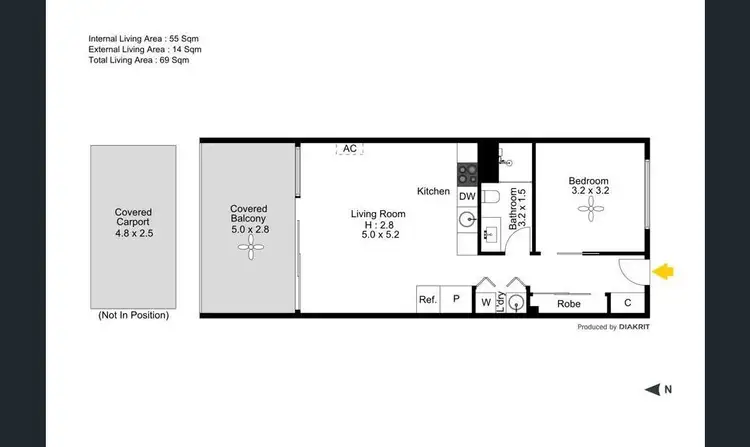Floorplan of Homely apartment listing, 27/62 Waldheim Street, Annerley QLD 4103