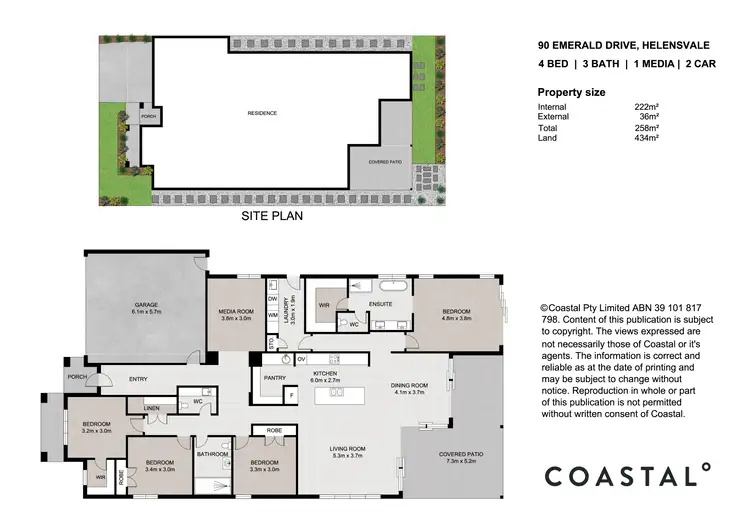 Floorplan of Homely house listing, 90 Emerald Drive, Helensvale QLD 4212