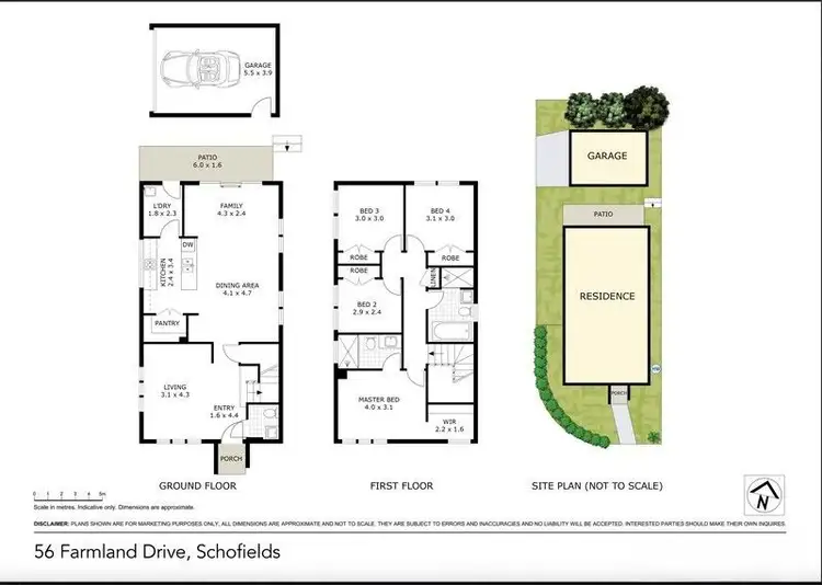 Floorplan of Homely house listing, 56 Farmland Drive, Schofields NSW 2762