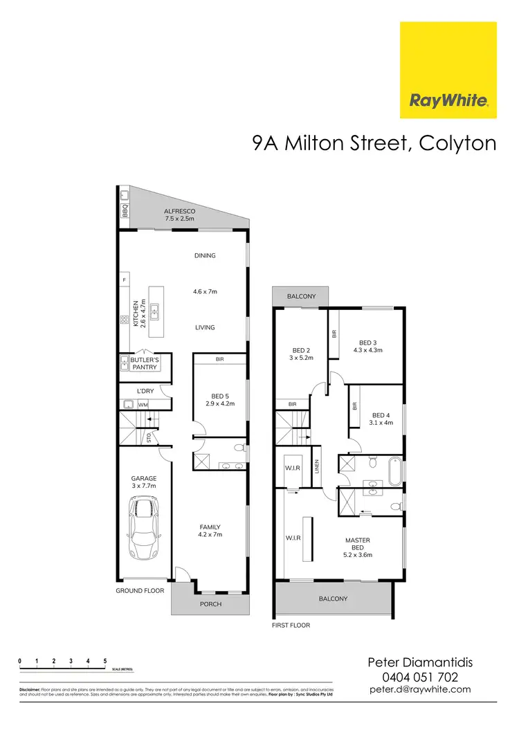 Floorplan of Homely semi-detached listing, 9A Milton Street, Colyton NSW 2760