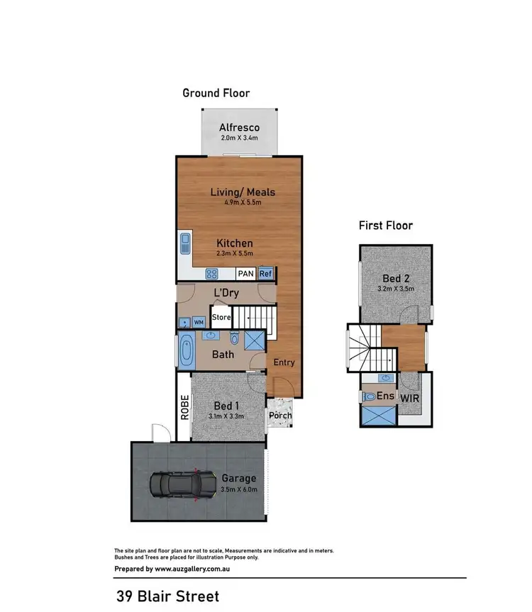 Floorplan of Homely house listing, 4/39 Blair Street, Broadmeadows VIC 3047