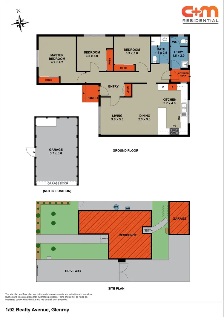 Floorplan of Homely house listing, 1/92 Beatty Avenue, Glenroy VIC 3046