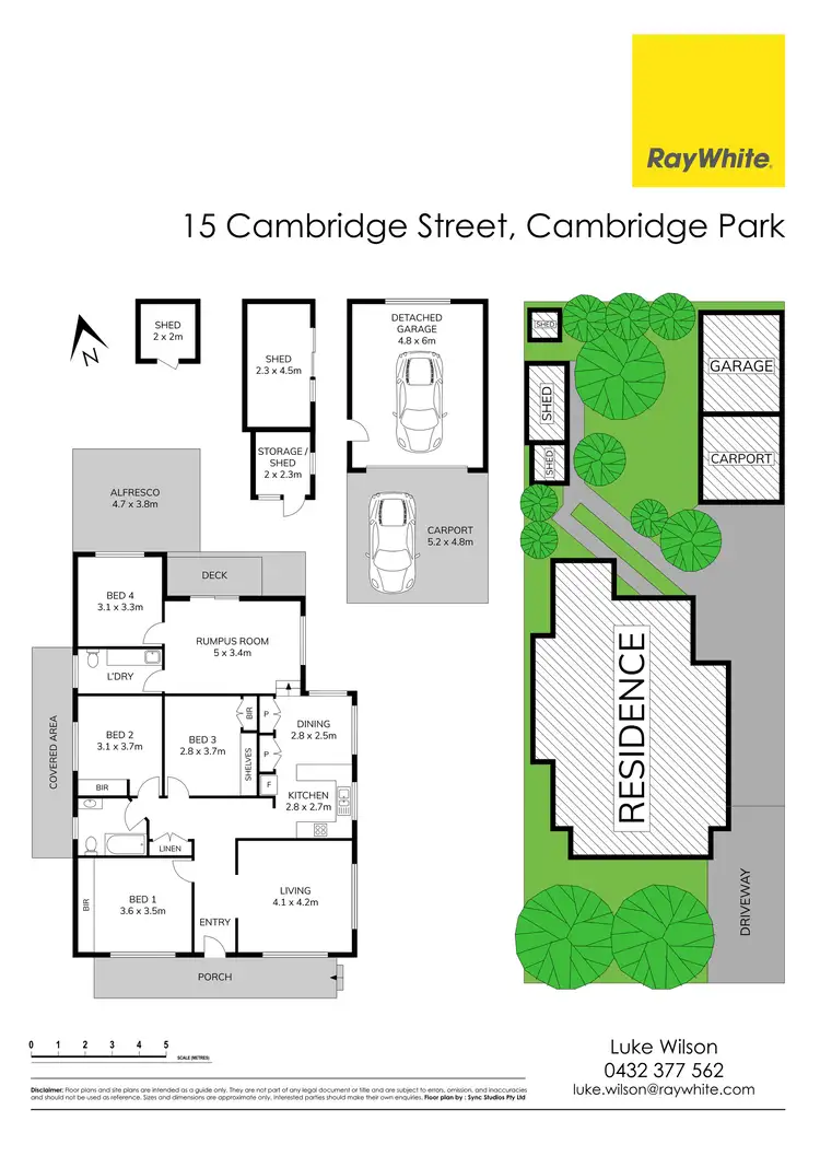 Floorplan of Homely house listing, 15 Cambridge Street, Cambridge Park NSW 2747
