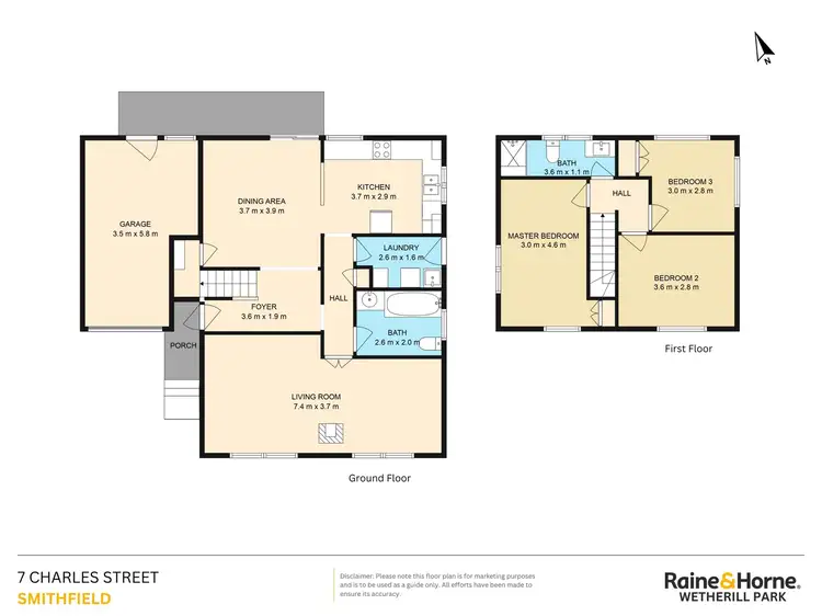 Floorplan of Homely house listing, 7 Charles Street, Smithfield NSW 2164