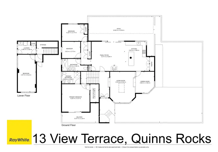Floorplan of Homely house listing, 13 View Terrace, Quinns Rocks WA 6030