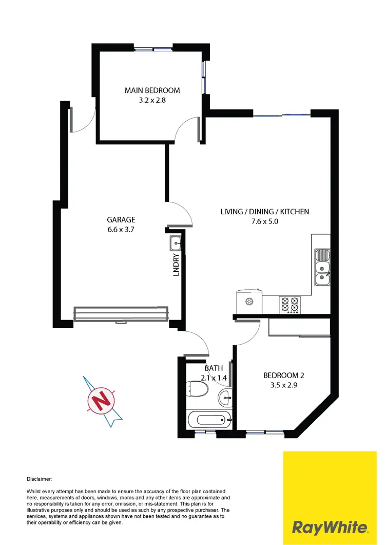 Floorplan of Homely townhouse listing, 5/133 Toongabbie Road, Toongabbie NSW 2146