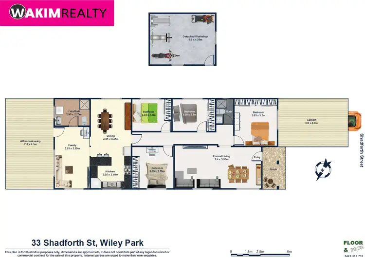 Floorplan of Homely house listing, 33 Shadforth Street, Wiley Park NSW 2195