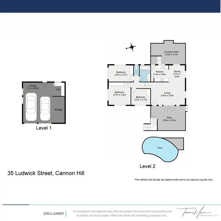 Floorplan of Homely house listing, 35 Ludwick Street, Cannon Hill QLD 4170