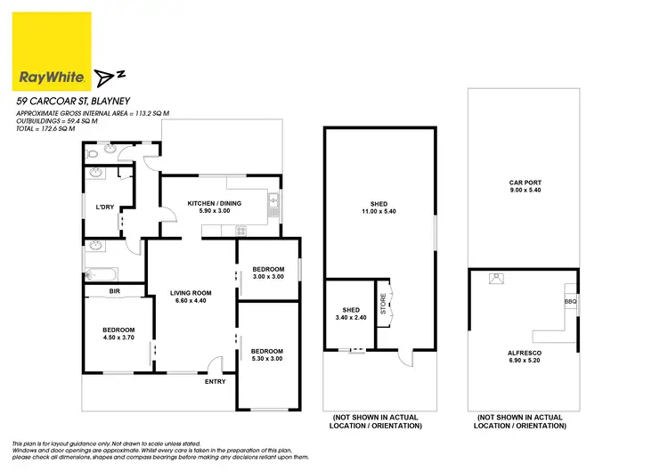 Floorplan of Homely house listing, 59 Carcoar Street, Blayney NSW 2799