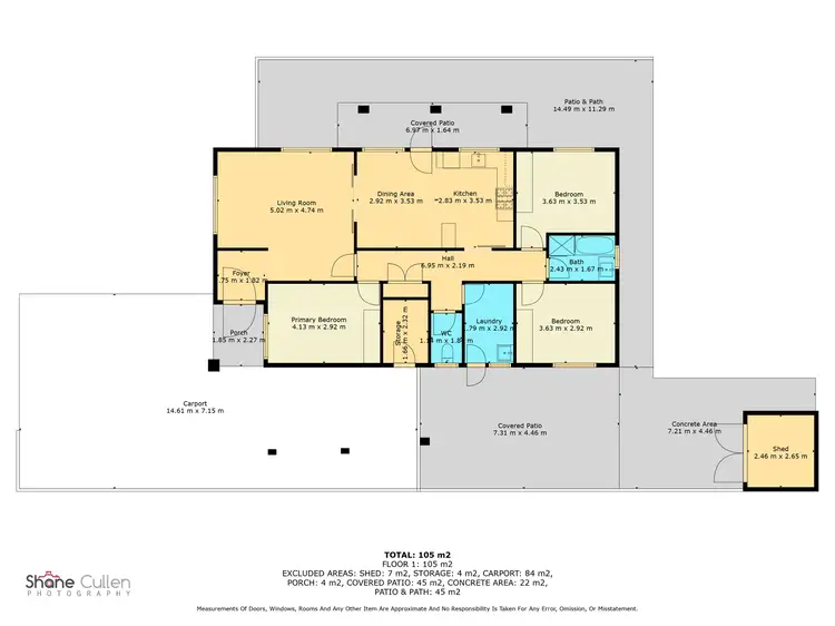 Floorplan of Homely house listing, 28 Edgar Street, South Kalgoorlie WA 6430