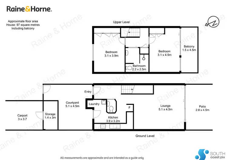 Floorplan of Homely unit listing, 5/1 George Bass Drive, Batehaven NSW 2536