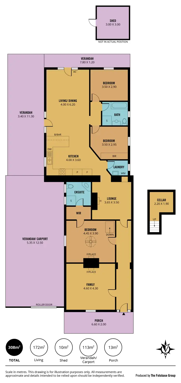 Floorplan of Homely house listing, 89 Leader Street, Forestville SA 5035