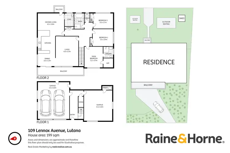 Floorplan of Homely house listing, 109 Lennox Avenue, Lutana TAS 7009
