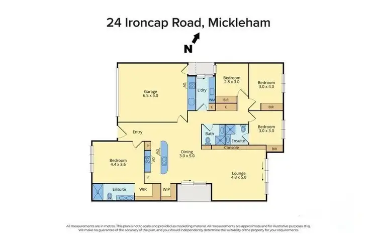Floorplan of Homely house listing, 24 Ironcap Road, Mickleham VIC 3064