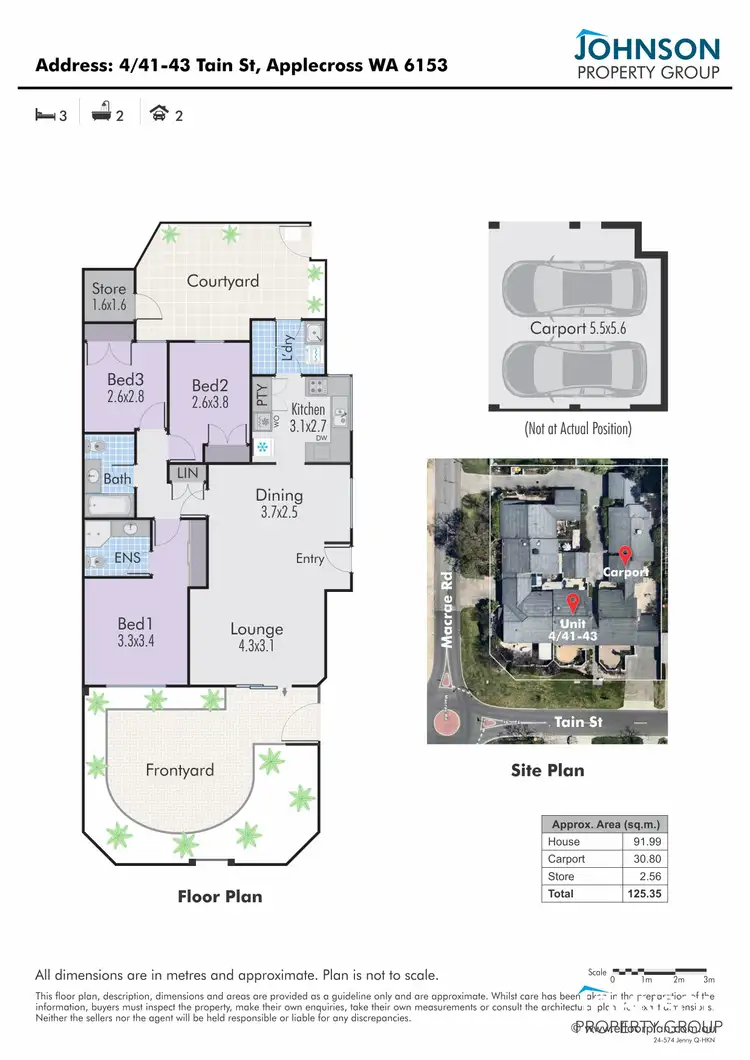 Floorplan of Homely villa listing, 4/41-43 Tain Street, Applecross WA 6153
