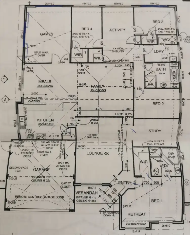 Floorplan of Homely house listing, 1 Blade Rd, Canning Vale WA 6155