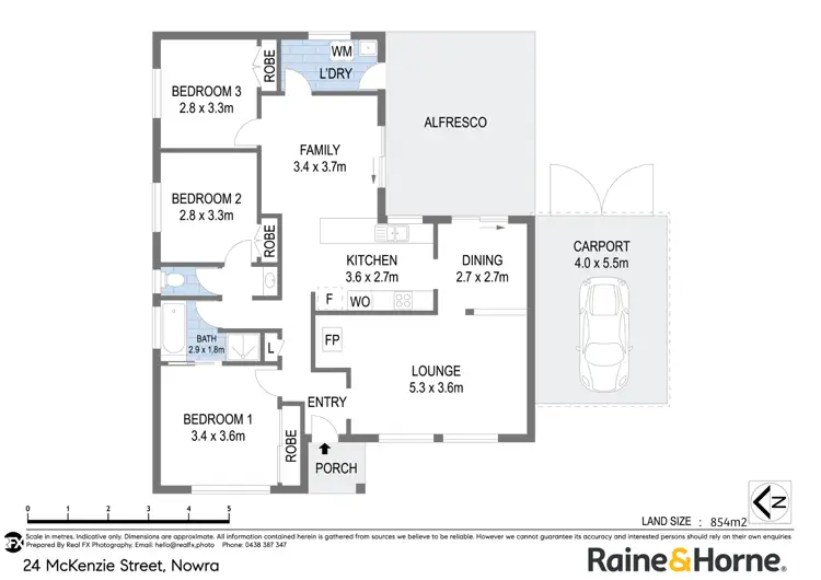 Floorplan of Homely house listing, 24 McKenzie Street, Nowra NSW 2541