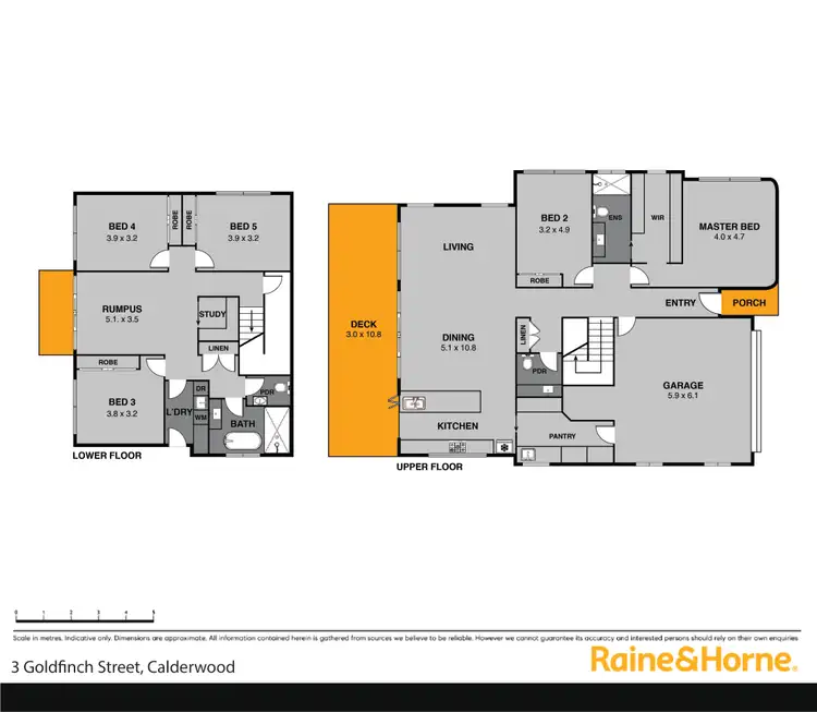 Floorplan of Homely house listing, 3 Goldfinch Street, Calderwood NSW 2527