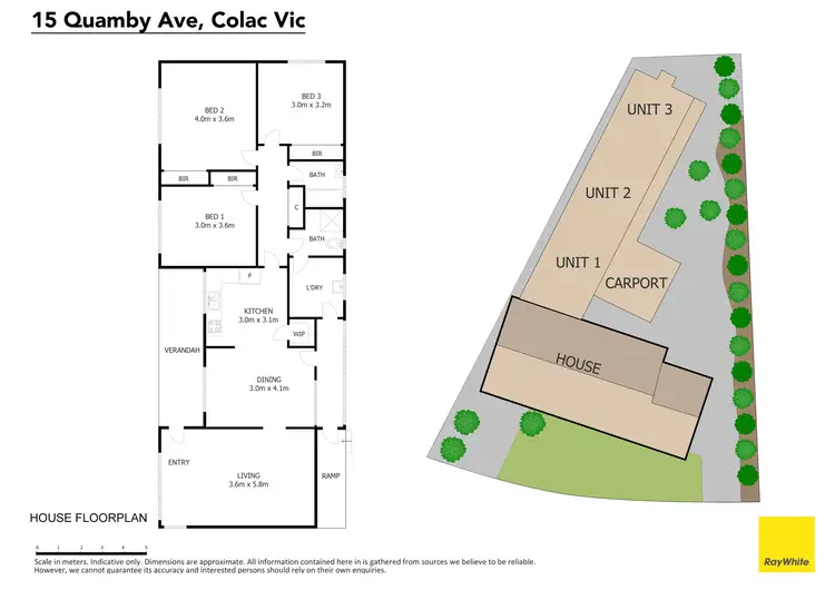 Floorplan of Homely house listing, 15 Quamby Avenue, Colac VIC 3250