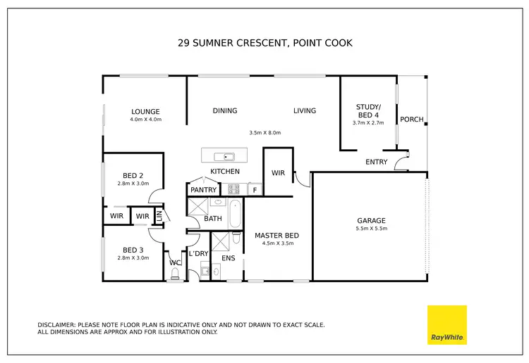 Floorplan of Homely house listing, 29 Sumner Crescent, Point Cook VIC 3030