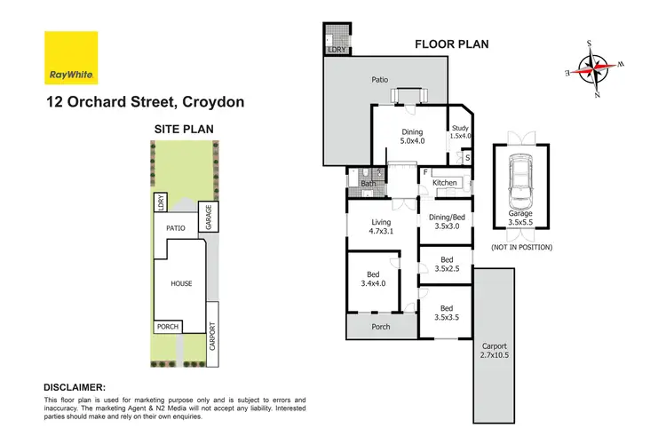 Floorplan of Homely house listing, 12 Orchard Street, Croydon NSW 2132