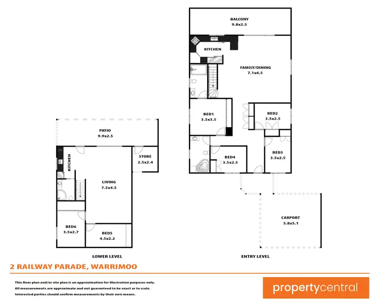 Floorplan of Homely house listing, 2 Railway Parade, Warrimoo NSW 2774
