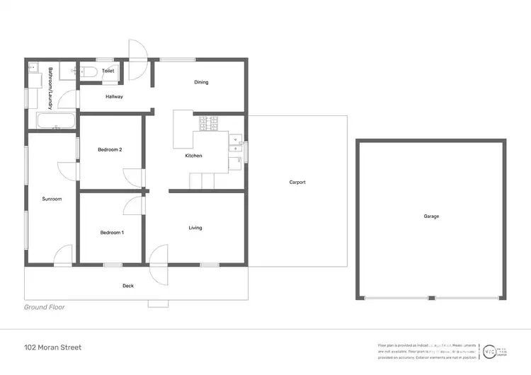 Floorplan of Homely house listing, 102 Moran Street, Victory Heights WA 6432