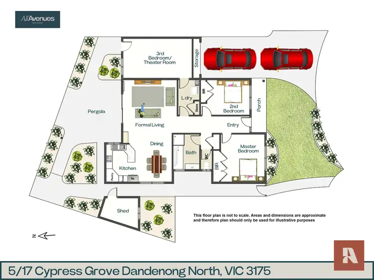 Floorplan of Homely unit listing, 5/17 Cypress Grove, Dandenong North VIC 3175