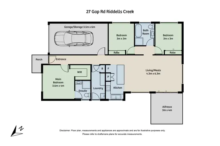 Floorplan of Homely house listing, 27 Gap Road, Riddells Creek VIC 3431