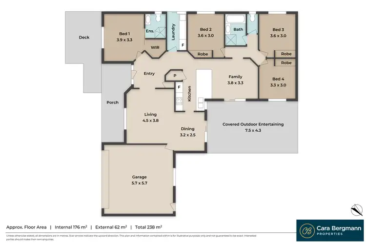 Floorplan of Homely house listing, 17 Zorina Court, Eatons Hill QLD 4037