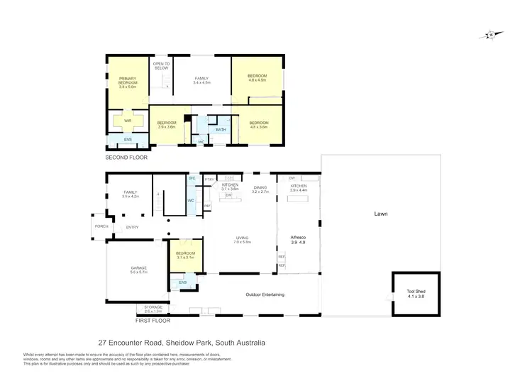 Floorplan of Homely house listing, 27 Encounter Road, Sheidow Park SA 5158