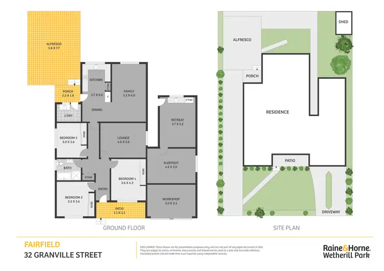 Floorplan of Homely house listing, 32 Granville Street, Fairfield NSW 2165