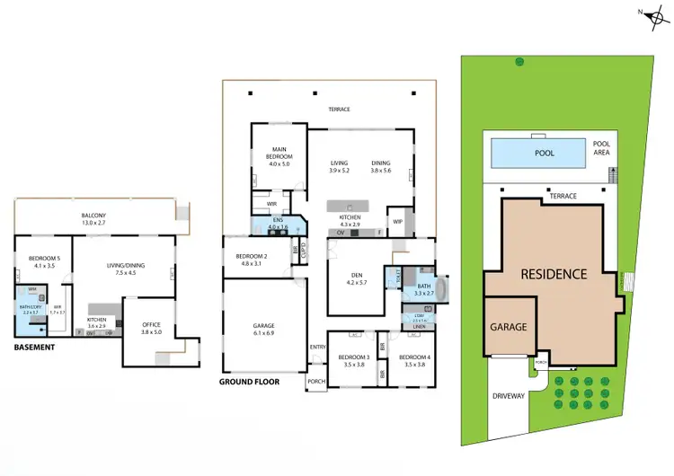 Floorplan of Homely house listing, 6 Bray Court, Bushland Beach QLD 4818
