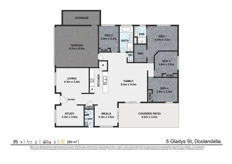 Floorplan of Homely house listing, 5 Gladys Street, Doolandella QLD 4077