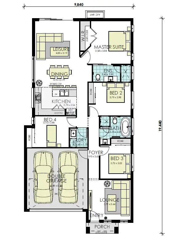 Floorplan of Homely land listing, 101 Moore Court, Salisbury North SA 5108