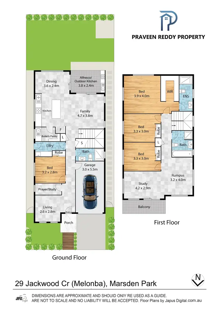 Floorplan of Homely house listing, 29 Jackwood Crescent (Melonba), Marsden Park NSW 2765