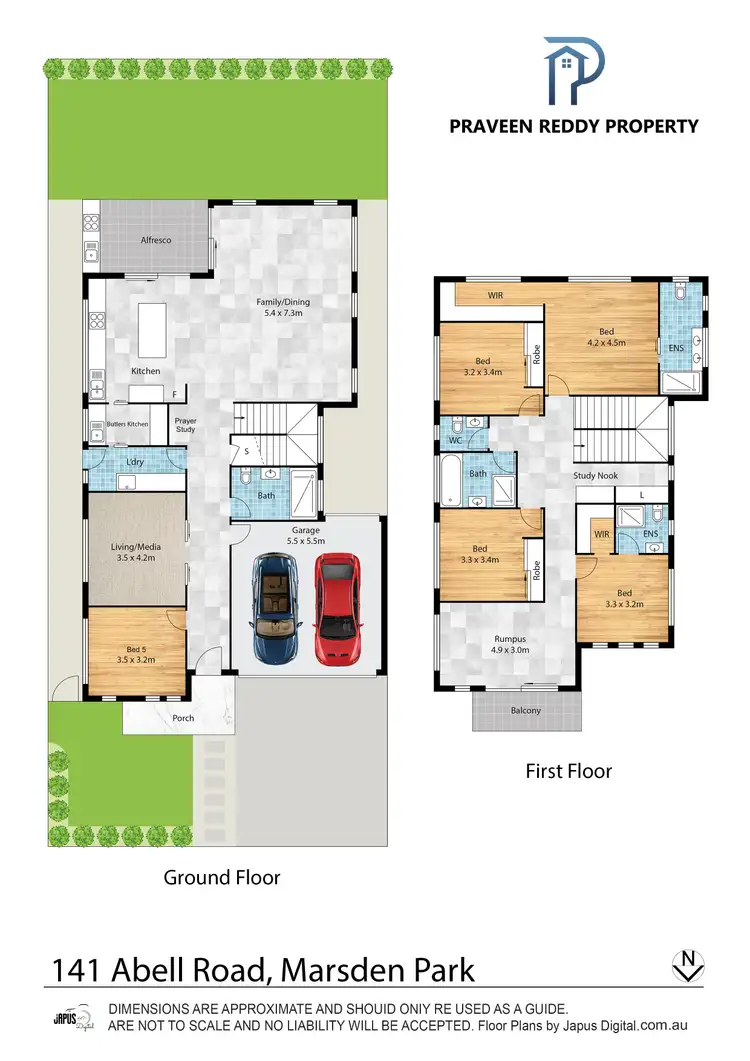 Floorplan of Homely house listing, 141 Abell Road, Marsden Park NSW 2765