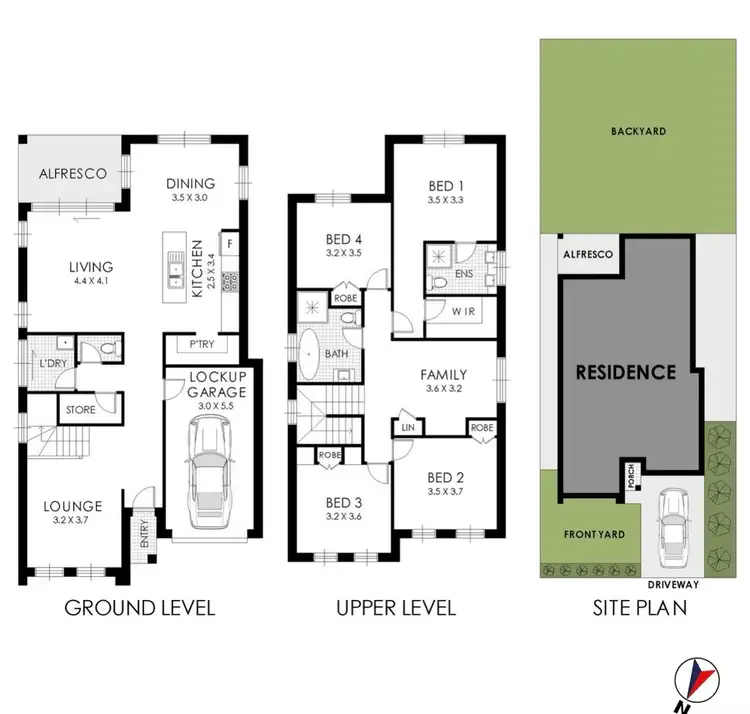 Floorplan of Homely house listing, 34 Foliage Street (Tallawong), Schofields NSW 2762