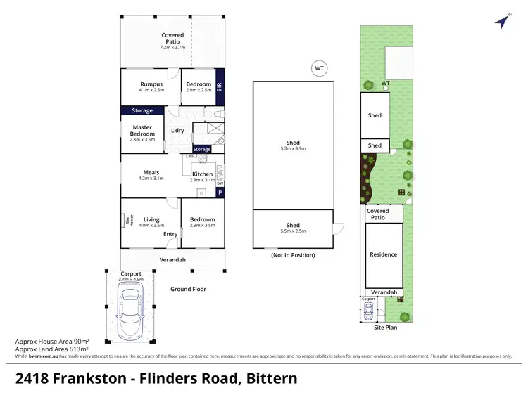 Floorplan of Homely house listing, 2418 Frankston-Flinders Road, Bittern VIC 3918