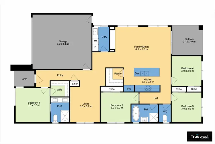 Floorplan of Homely house listing, 11 Nadir Drive, Tarneit VIC 3029