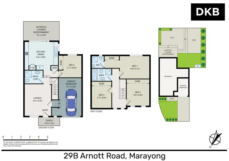 Floorplan of Homely townhouse listing, 29B Arnott Road, Marayong NSW 2148